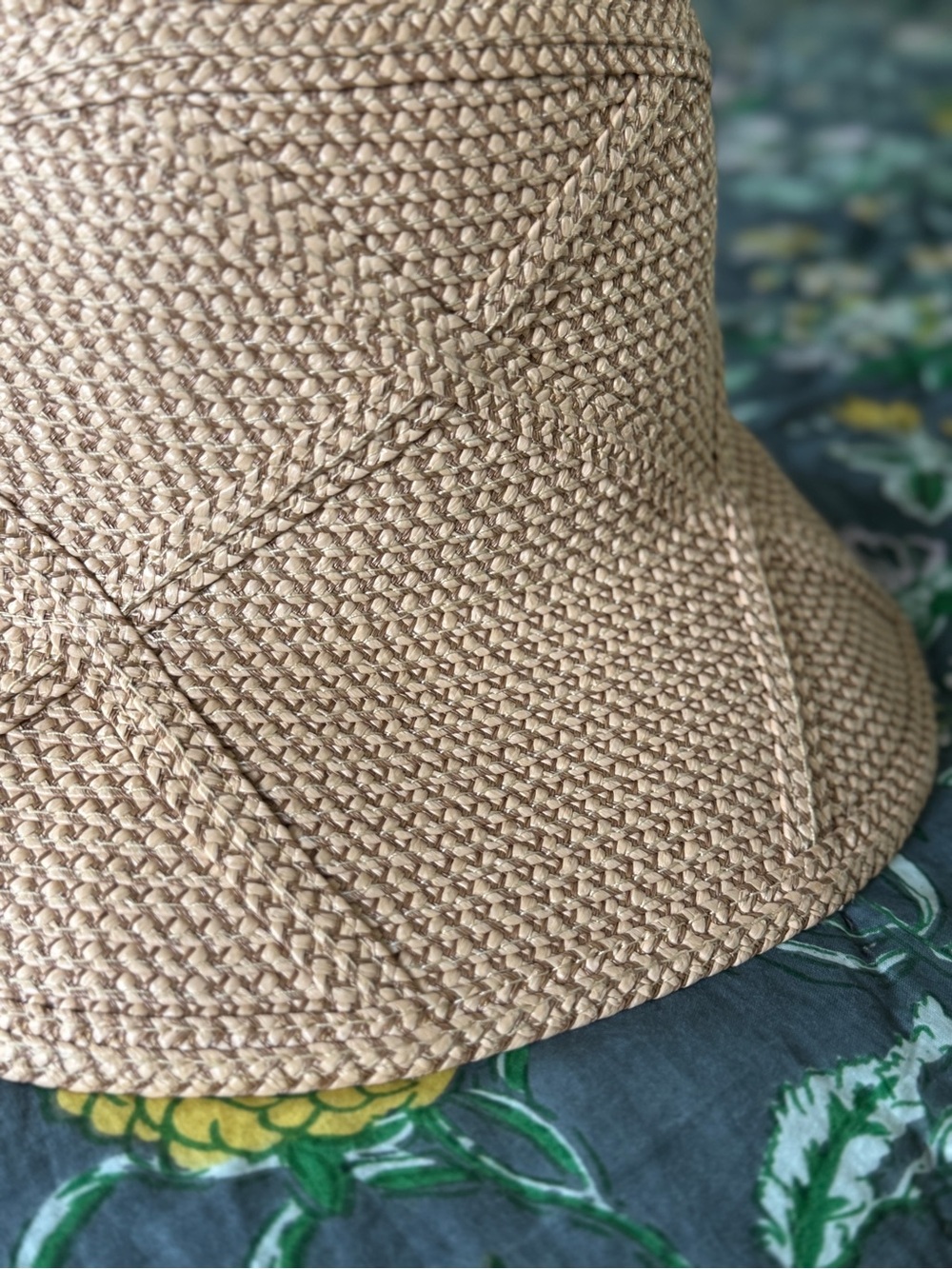 Eric Javits Latticia Bucket Hat | Peanut - Picture 4 of 11